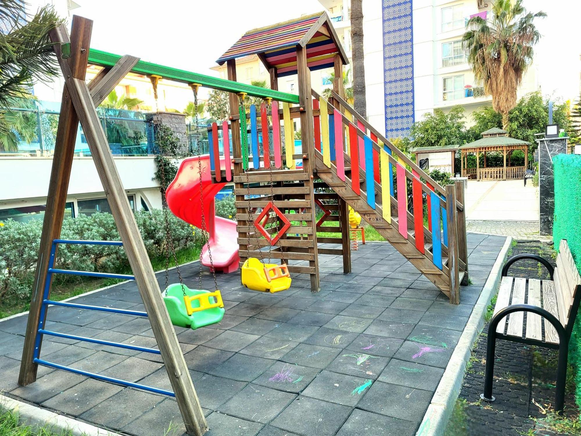 Elite Marine Residence - Cleopatra, Center Alanya Ngoại thất bức ảnh